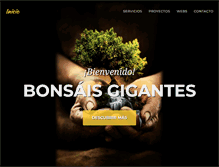 Tablet Screenshot of bonsaisgigantes.net